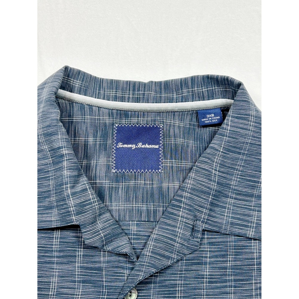 Tommy Bahama Button Down Shirt 100% Silk 3XB